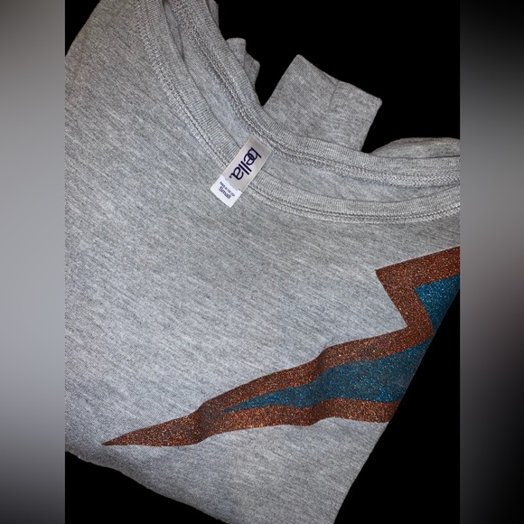 OKC Thunder Lightening Off the Shoulder Boutique Top Women’s Small - Picture 5 of 6